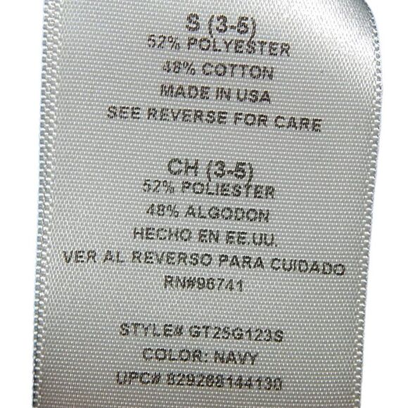 SELF ESTEEM women's junior's small 3/5 navy blue patriotic skull burnout t-shirt - Picture 5 of 10